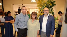 שוובל עם ליאורה עופר ואופיר שריד, צילום: אור גפן